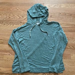 Lou & Grey size small light green hoodie